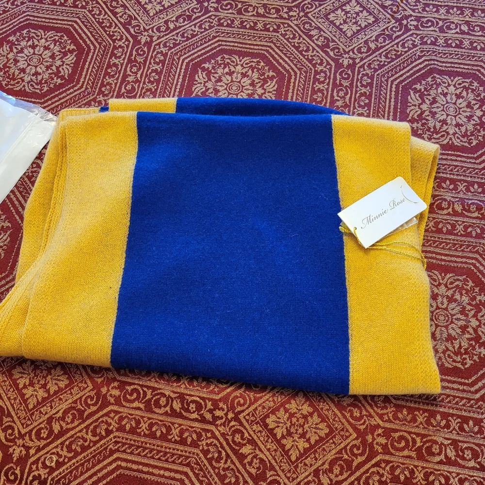 Minnie Rose 100% Cashmere Scarf